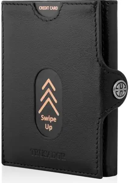 Trusador Valencia Siyah Kartlık ve WEST POLO Erkek Taba Cüzdanı Karşılaştırması