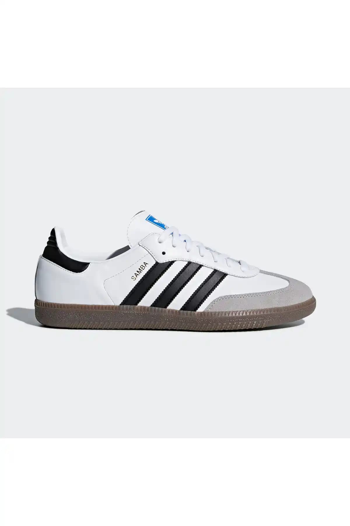 adidas Samba OG Unisex Beyaz Spor Ayakkabı Günlük ve Spor Kullanımı İçin Şık ve Konforlu Tasarım