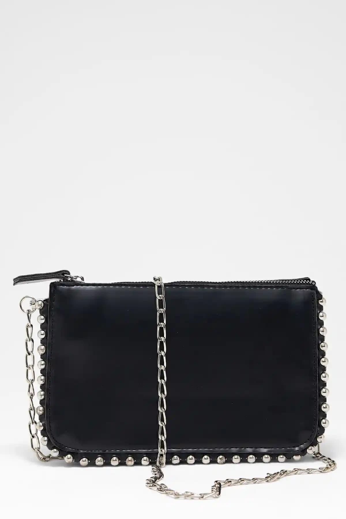 ALTUDA Kadın Zımbalı Çapraz Askılı Çanta: Şık ve Dayanıklı Günlük Kullanım Modeli