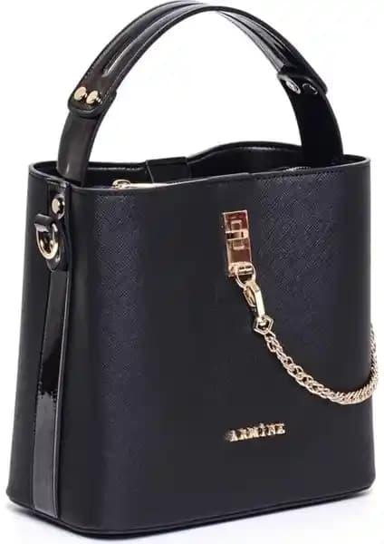 Armine 222 Kadın Siyah Çanta Modern Tasarım ve Dayanıklılık Özellikleriyle Öne Çıkıyor