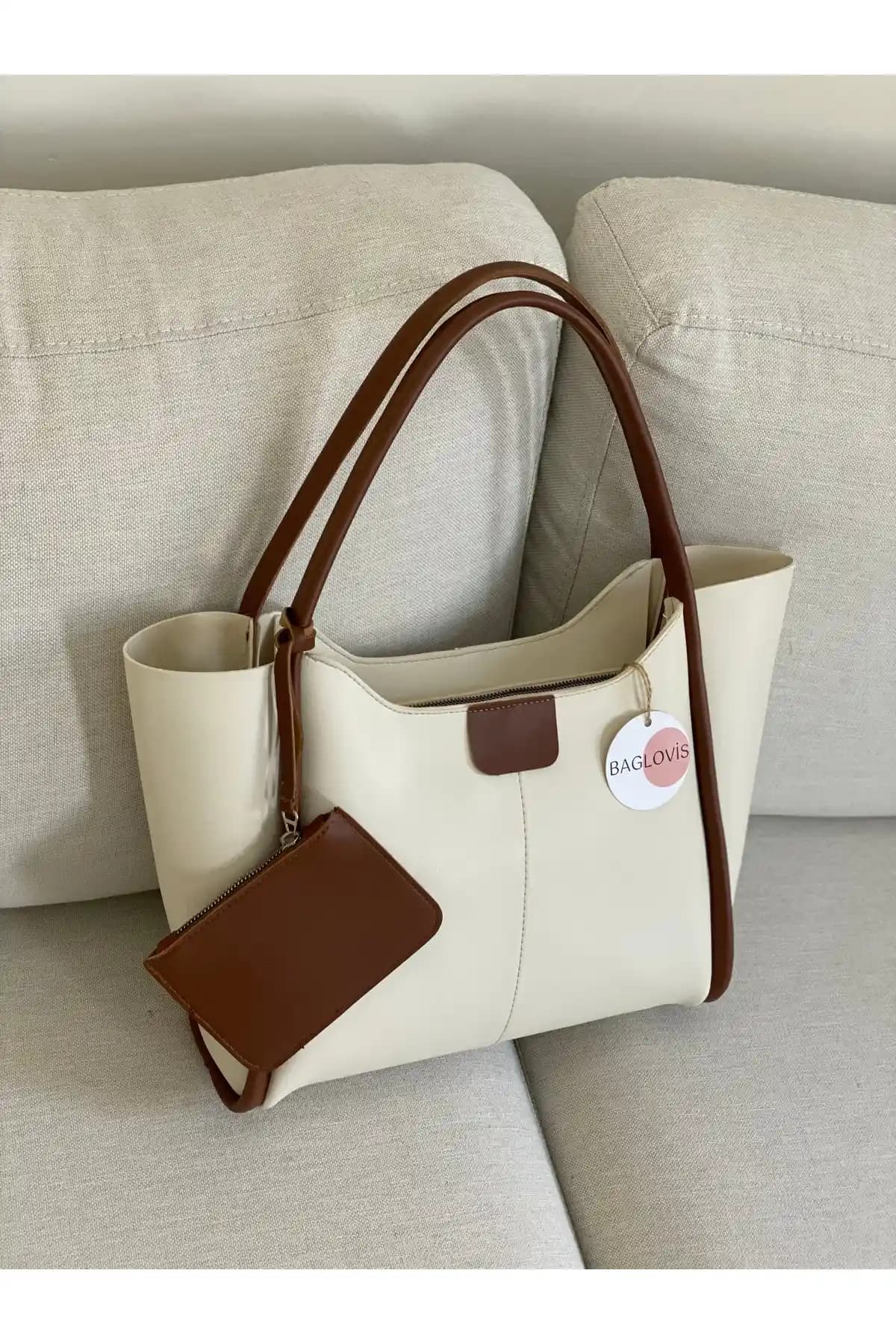 BAGLOVİS Sunny Büyük Kadın Omuz Çantası: Şık ve İşlevsel Günlük Aksesuar