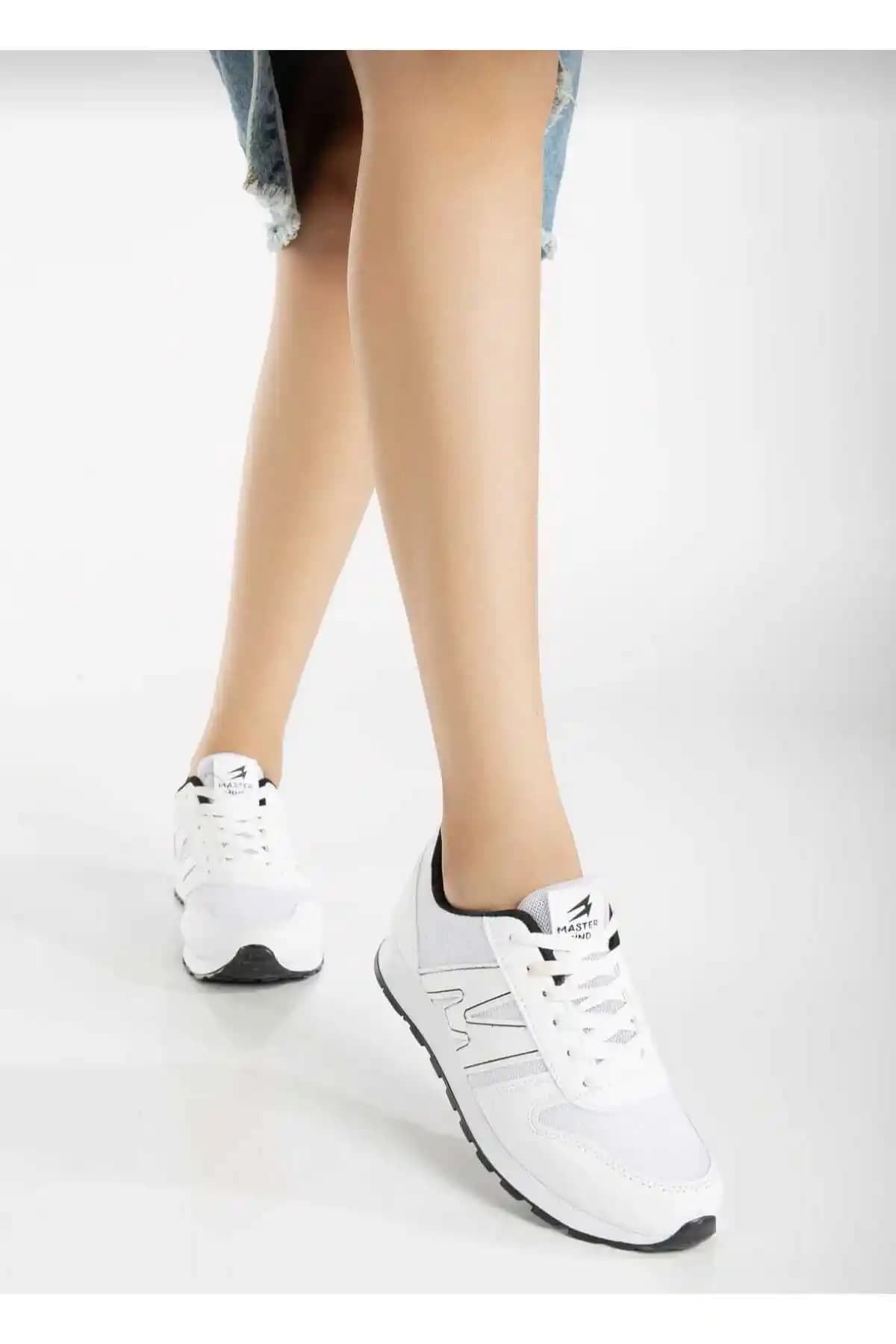 Bouïs Erkek Beyaz Casual Sneaker Günlük Şıklık ve Konfor Sunan Yerli Üretim Model