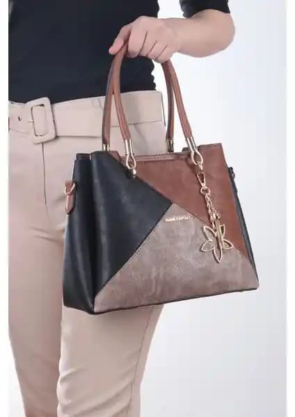 Byhakan JN-037 Kadın El ve Omuz Askılı Vegan Deri Çanta Günlük Kullanım İçin Şık ve Fonksiyonel