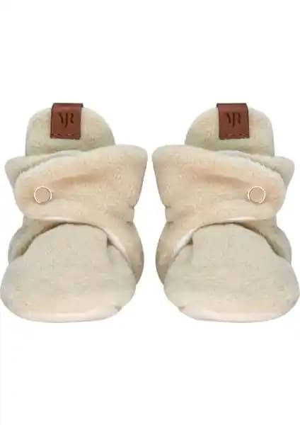 Caluu Baby Polar Ayarlanabilir Çıtçıtlı Bebek Pandufları Konfor ve Güvenlik İçin Tasarlandı