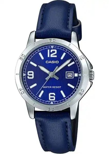 Casio LTP-V004L-2BUDF Kadın Kol Saati: Şıklık ve Dayanıklılığın Modern Buluşması