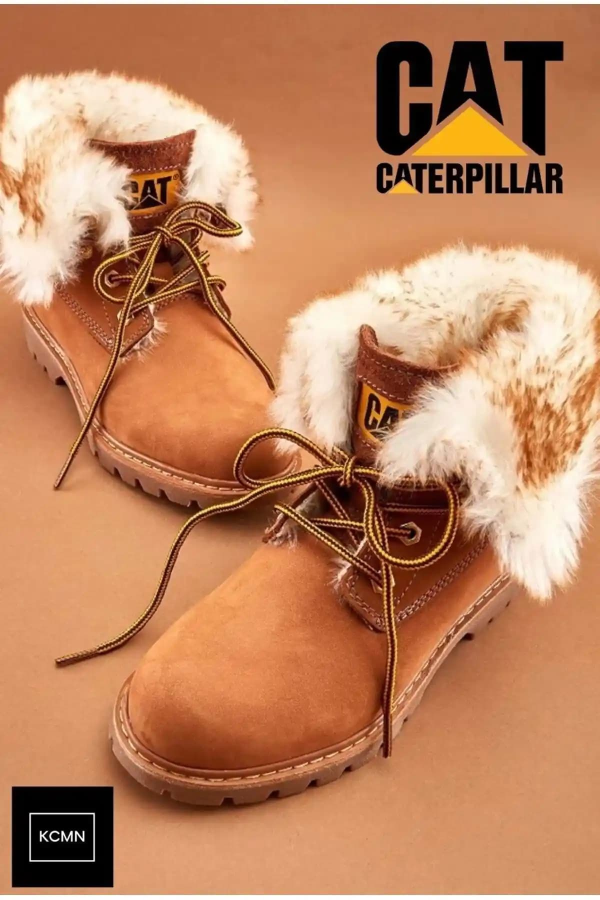 Caterpillar Utah Kürklü Deri Kadın Botu: Şıklık ve Fonksiyonellik Bir Arada