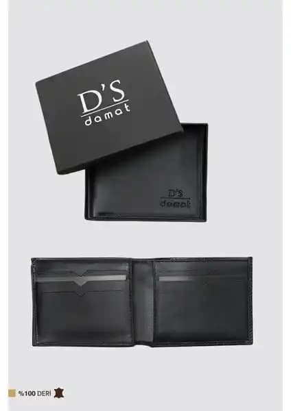 D'S Damat Hakiki Deri Erkek Cüzdanı: Şıklık ve İşlevselliğin Modern Buluşması