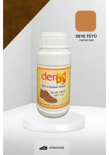Derby Süet ve Nubuk Deri Boyası 250 ml: Yenileme ve Koruma İçin Uygun Çevre Dostu Çözüm