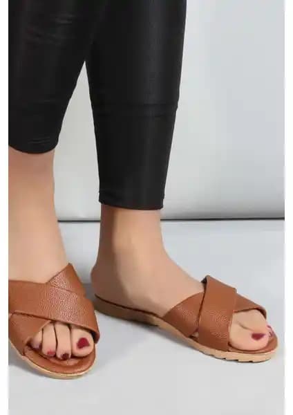 Fast Step Kadın Yazlık Rahat Ev ve Plaj Çapraz Terlikleri Günlük Şıklık ve Konfor İçin