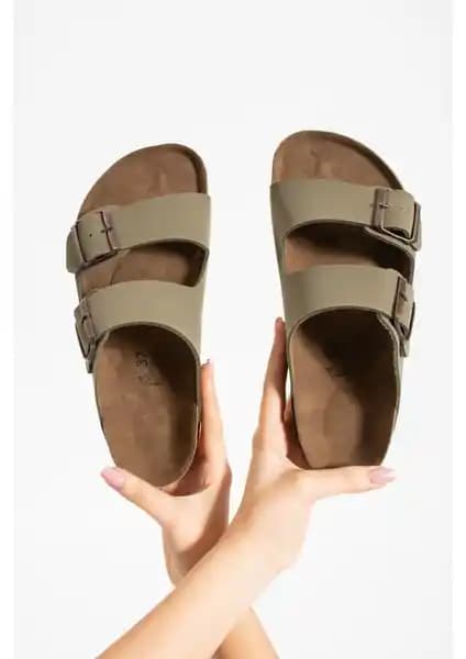 Friend & Trend Haki Çift Tokalı Anatomik Yazlık Kadın Terlik FT5050 Özellikleri ve Kullanıcı Yorumları