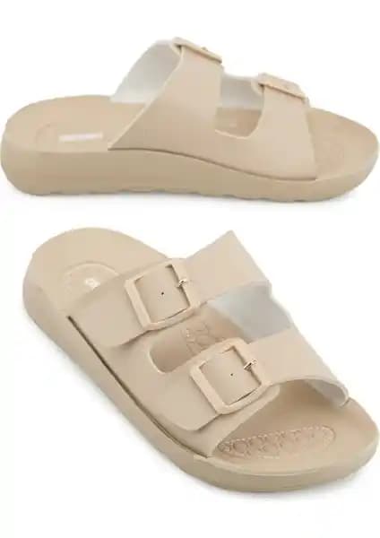 Gezer Yazlık Kadın Rahat Taban Suni Deri Çift Toka Günlük Terlik Özellikleri ve Kullanım Avantajları