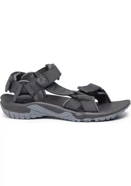 Jack Wolfskin Lakewood Ride Sandal Erkek Gri Hafif ve Suya Dayanıklı Yazlık Sandalet