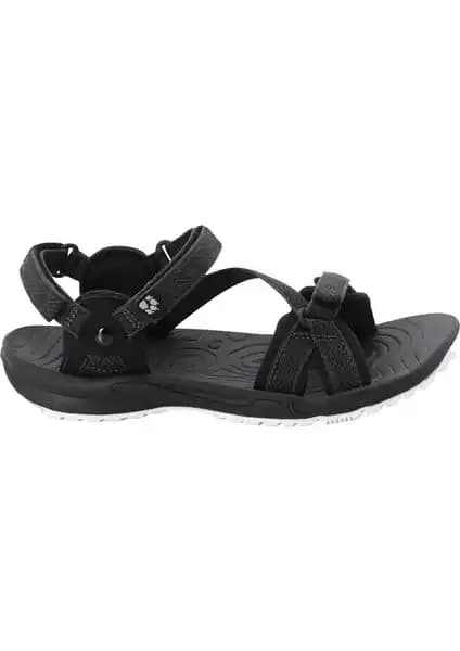 Jack Wolfskin LAKEWOOD RIDE SANDAL W Siyah Kadın Sandalet Konfor ve Şıklık Sunar