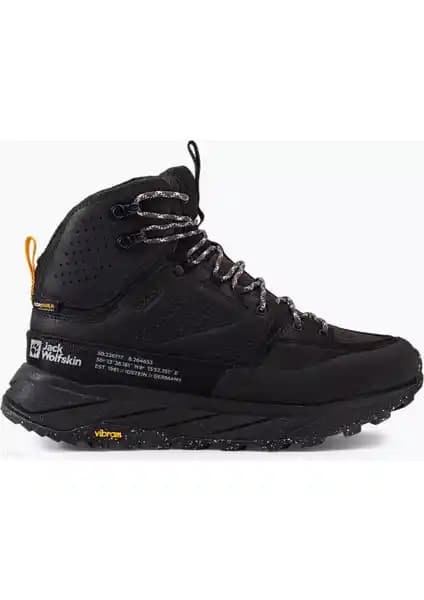 Jack Wolfskin Terraquest Texapore Mid M Erkek Outdoor Botları Doğa Yürüyüşleri İçin Dayanıklı ve Konforlu