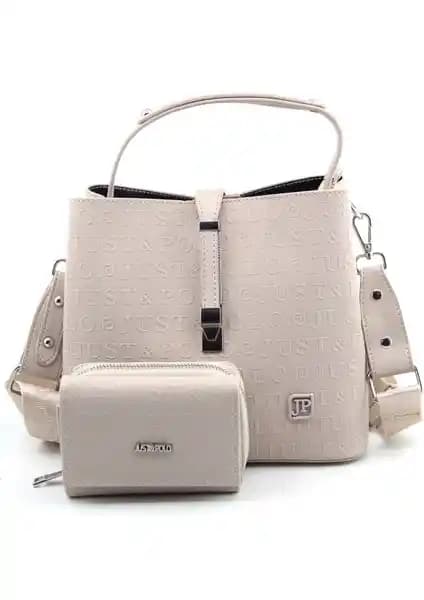 Just Polo Taş Yeni Sezon Kadın Omuz Çantası ve Cüzdan Kombini Günlük Şıklık İçin Uygun