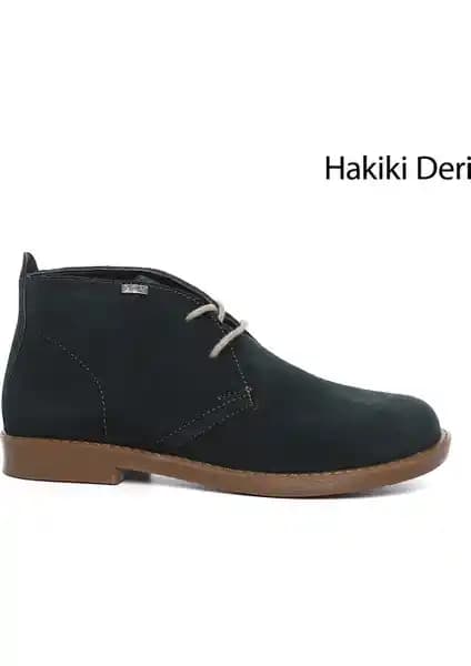 Kadınlar İçin Şık ve Konforlu Hakiki Deri Botlar Petrol Kauçuk Taban ile