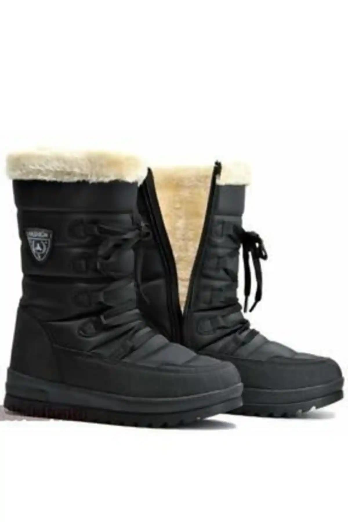 Kadınlar İçin Termal Yünlü Kar Botu: Su Geçirmez ve Konforlu Kış Ayları Tasarımı