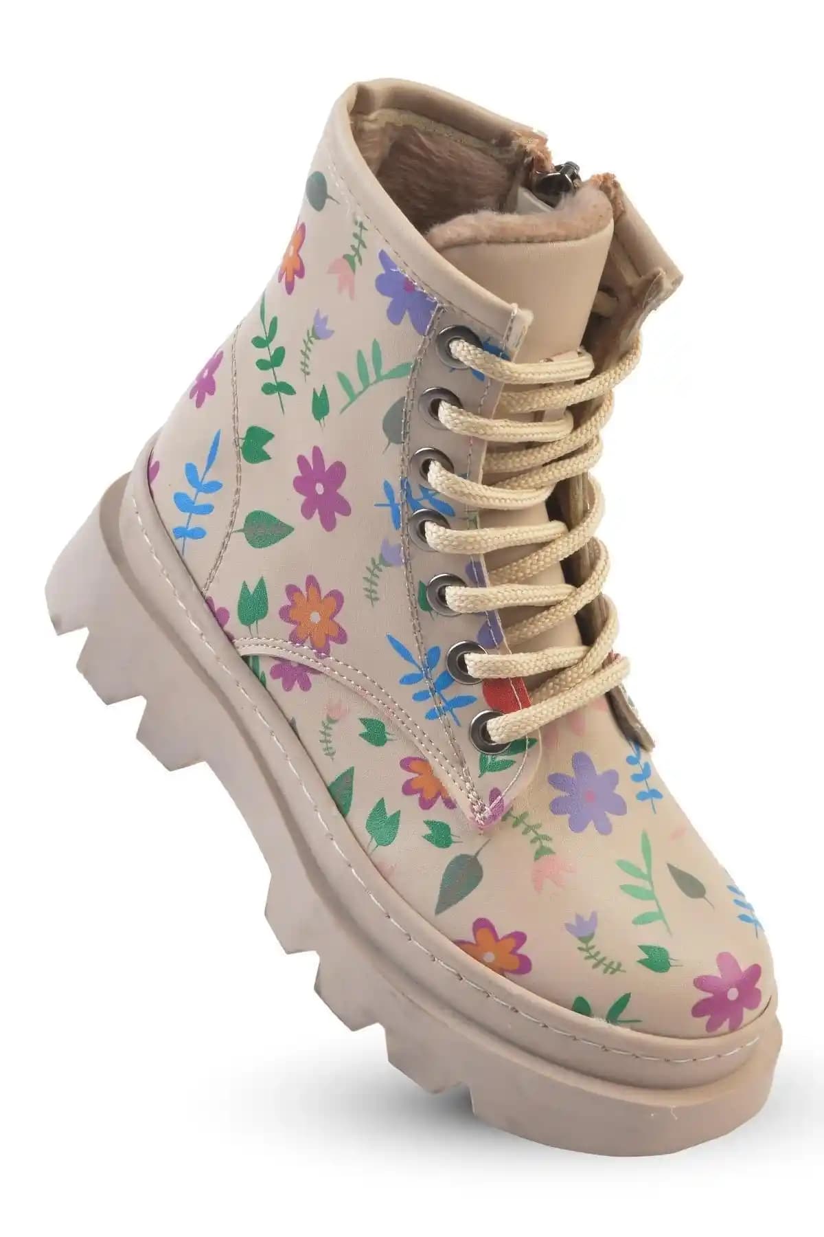 KAPTAN JUNIOR Foyk 404 Kız Çocuk Botu Dayanıklı ve Şık Tasarımıyla Kış Aylarına Uygun