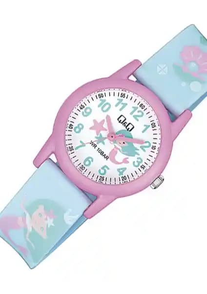 Kız Çocukları İçin Şık ve Dayanıklı Su Geçirmez Çocuk Saati Modeli