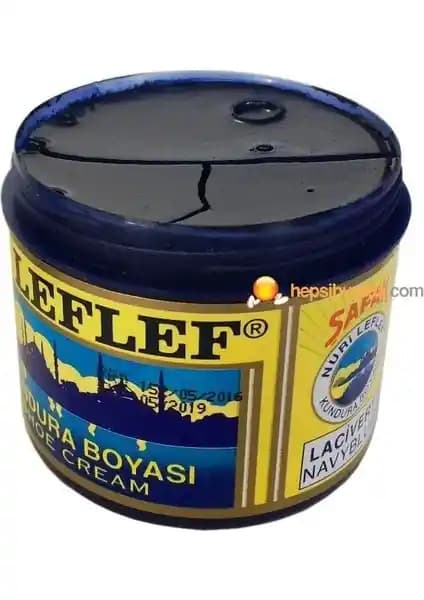 LefLef Nuri Leflef Klasik Ayakkabı Boyası Lacivert 200 ml Deriyi Besleyen ve Parlatan Ürün