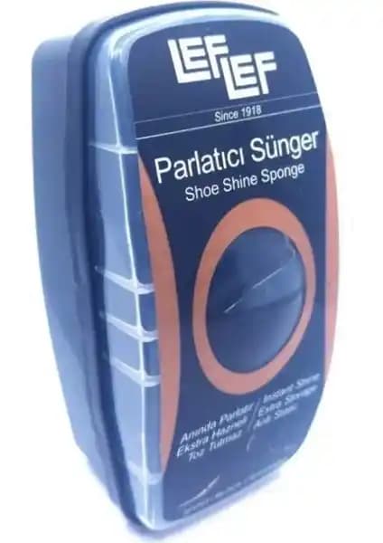 LefLef Nuri Leflef Parlatıcı Sünger 10 ml Siyah - Deri Eşyalarınız İçin Kaliteli Bakım Ürünü