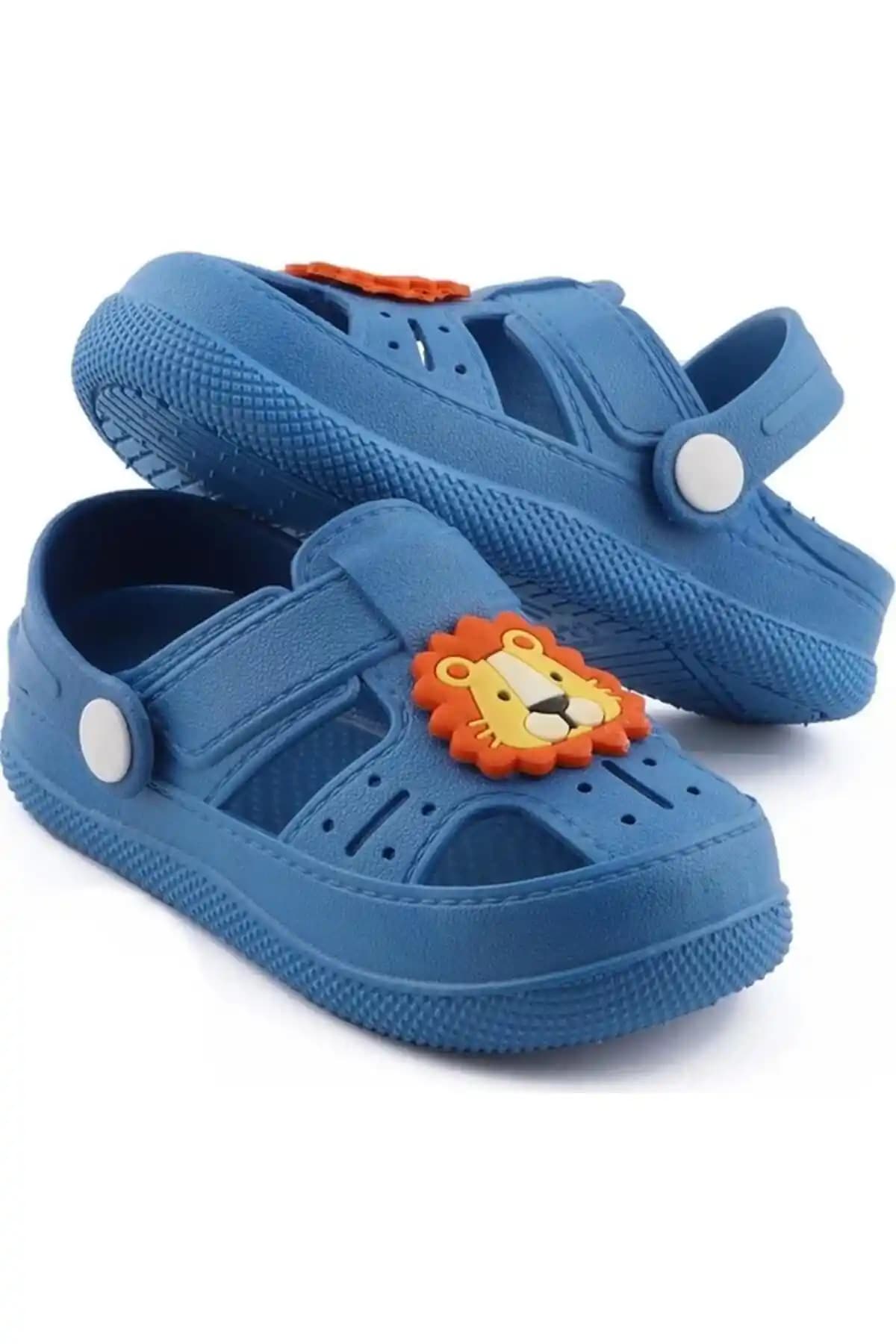 Linosso Günlük Ortopedik Kaydırmaz Tabanlı Çocuk Sandaletleri ve Terlikler