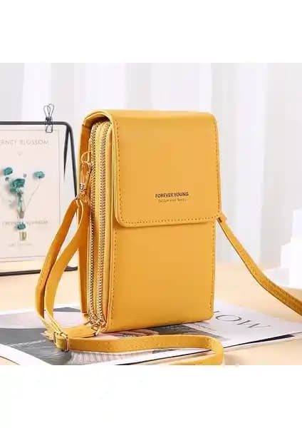 Liveasy 6.5 İnç PU Deri Telefon Crossbody Çanta Kadınlar İçin Şık ve Pratik Günlük Aksesuar