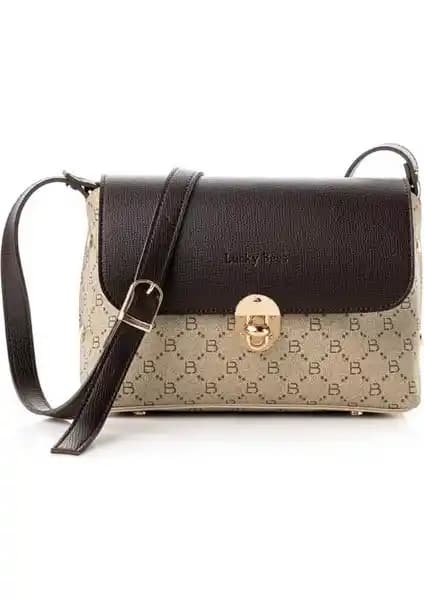Lucky Bees Kadın Çapraz Askılı El ve Omuz Çantası Modern ve Şık Tasarım