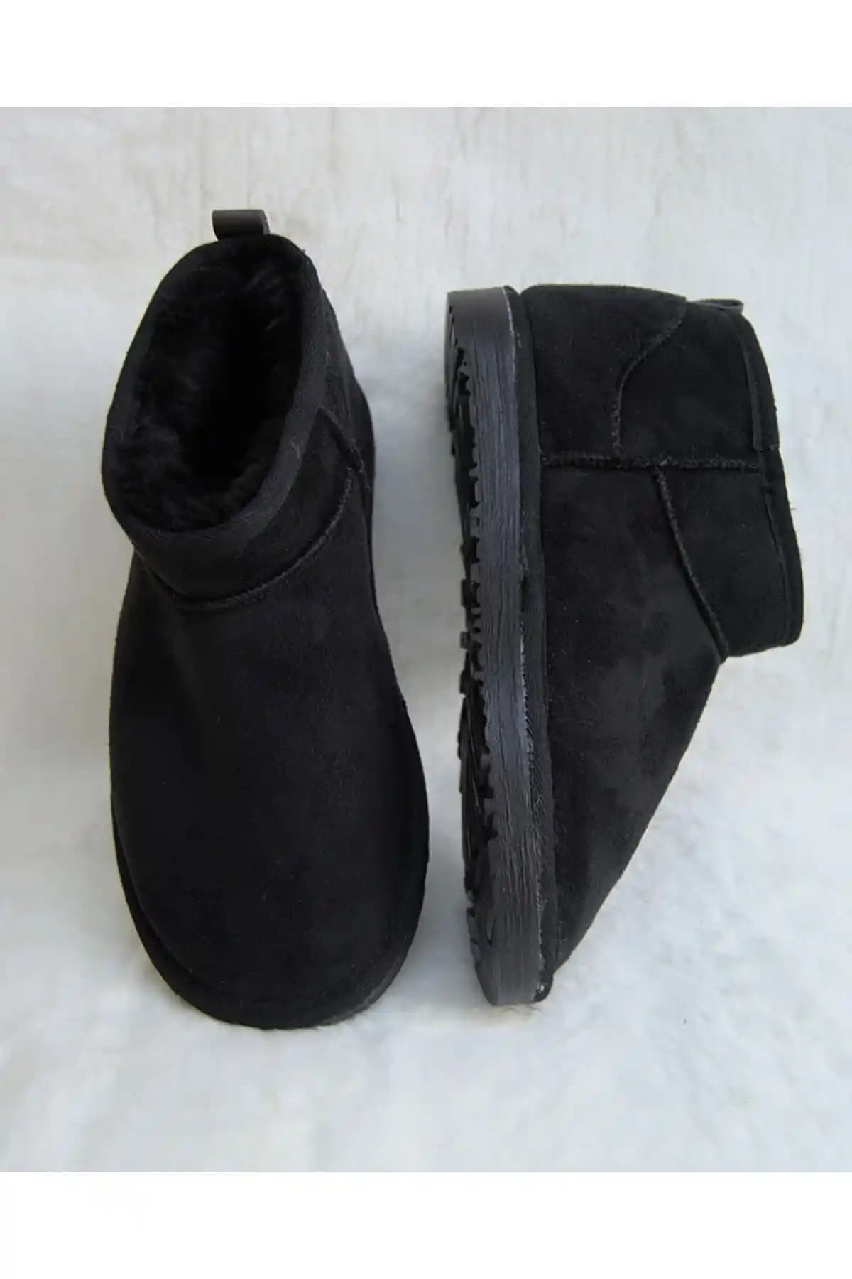 M Miel Kadın ve Kızlar İçin Gri Ultra Mini Süet Bot Şıklık ve Konfor Sunar