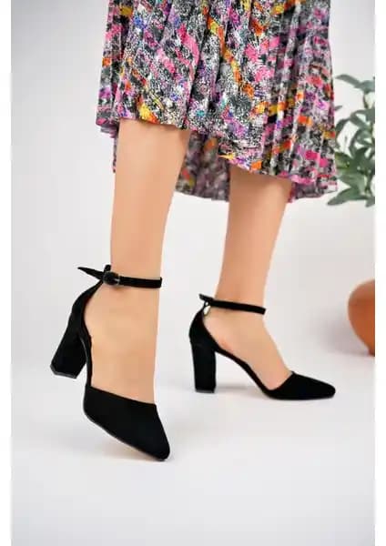 Muggo Soffy Garantili Kadın Topuklu Ayakkabı Şık ve Rahat Günlük Kullanım İçin