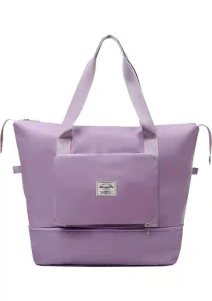 Nanstore Katlanabilir Genişletilebilir Seyahat Çantası Hafif ve Dayanıklı Tasarım