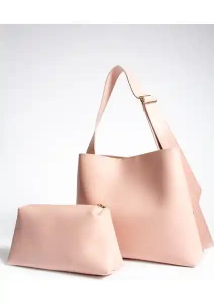 Nbi Bags Kadın Yavrulu Yumuşak Deri El ve Omuz Çantası Günlük ve Şık Kullanım İçin