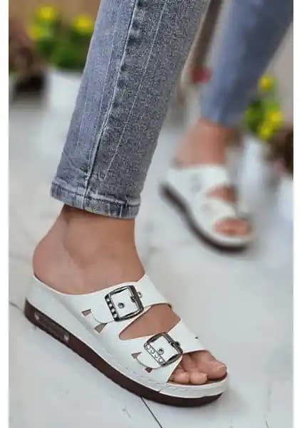 Neon Shoes Darma Kadın Günlük Terlik: Şık ve Konforlu Modern Tasarım