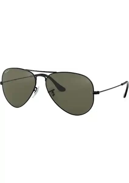 Ray-Ban RB3025 002/58 55 Polarize Aviator Güneş Gözlüğü: Estetik ve Koruma Bir Arada