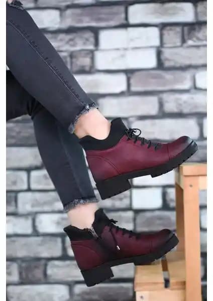 Riccon Bordo Kadın Botu: Şık ve Konforlu Kış Ayakkabısı Seçenekleri