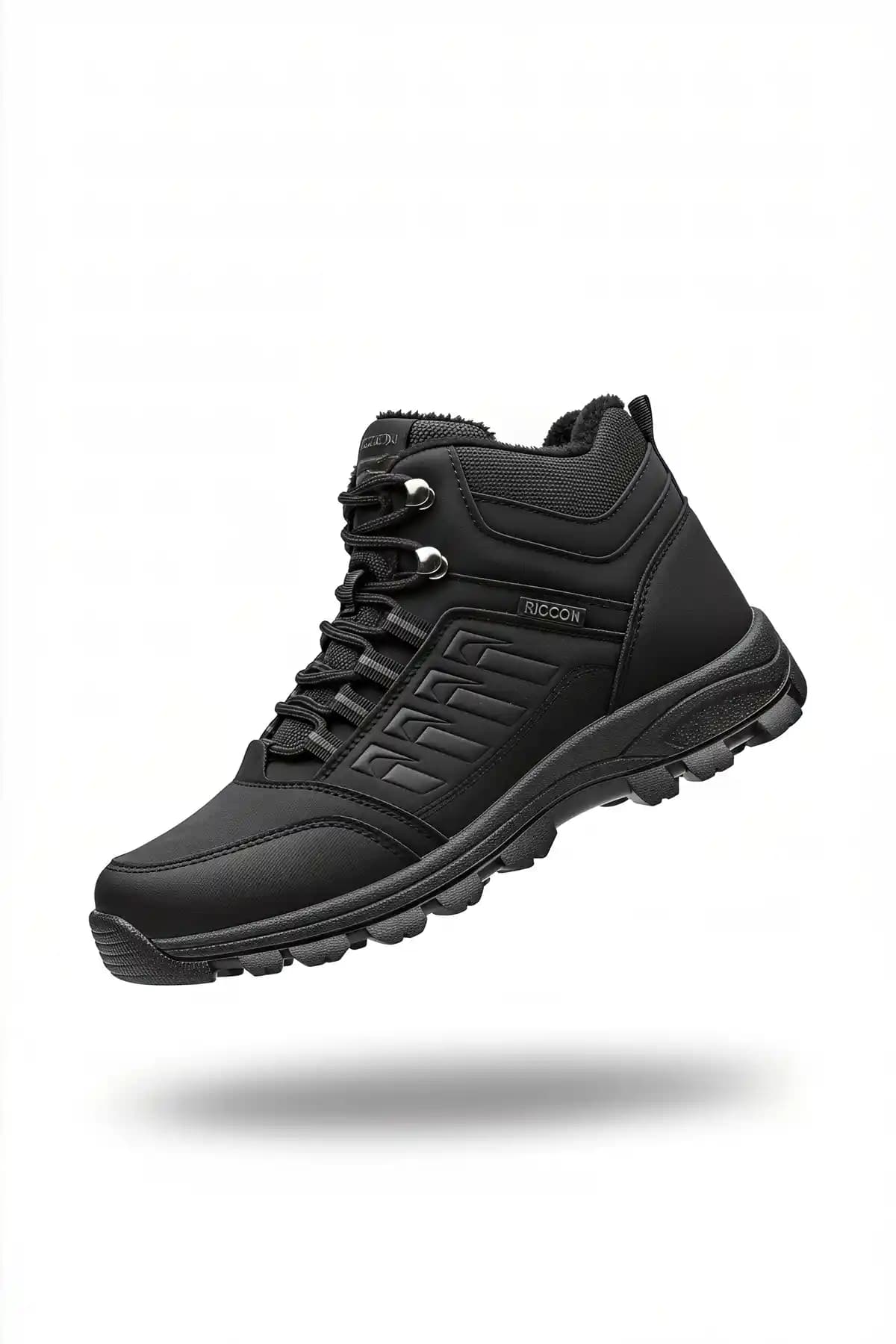 Riccon Siyah Unisex İç Kürklü Bot 0012x6: Dayanıklı ve Şık Kış Ayakkabısı
