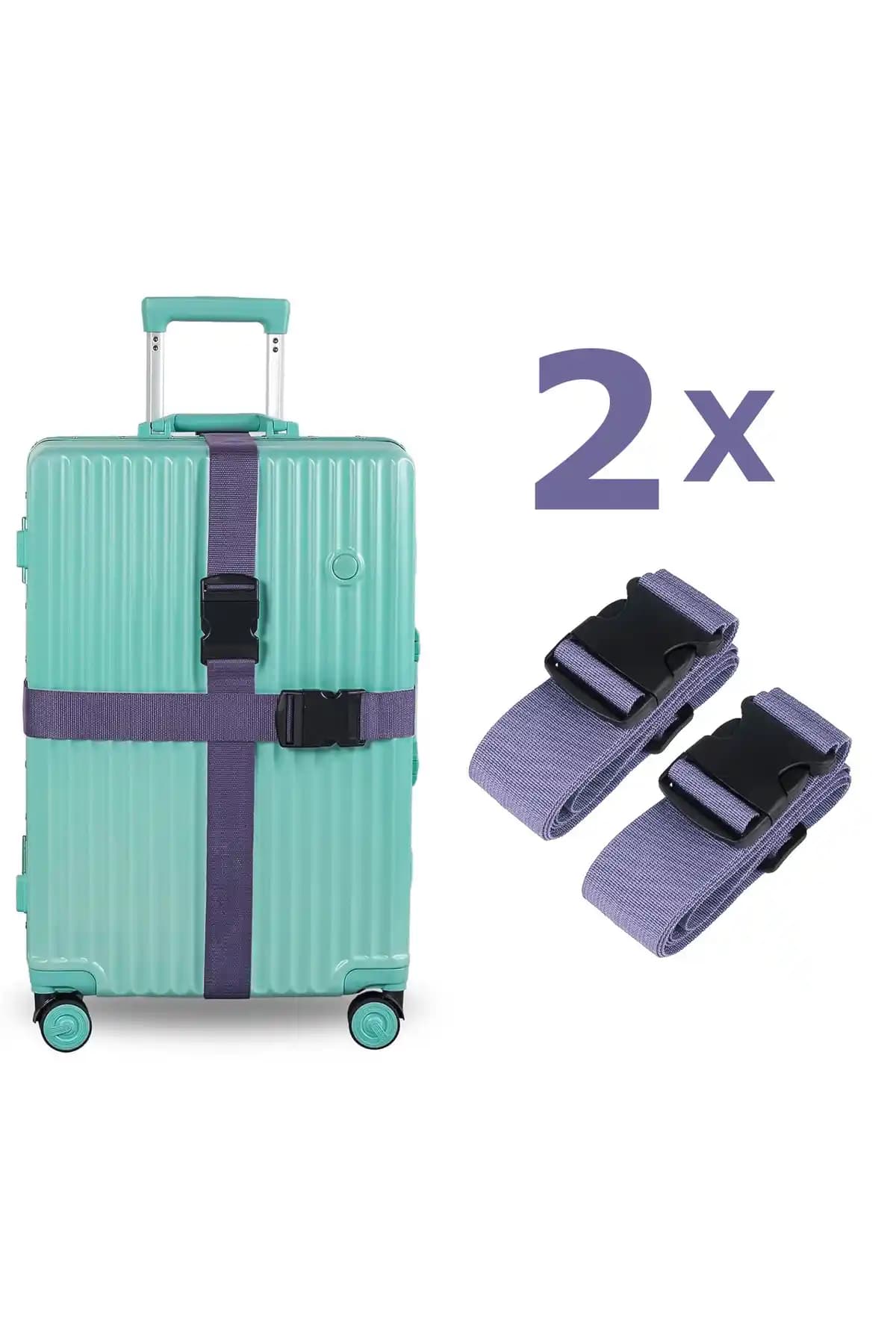 RZ RY ZAGA Mor Valiz Kemeri Güvenlik ve Şıklık Sunan Seyahat Aksesuarı