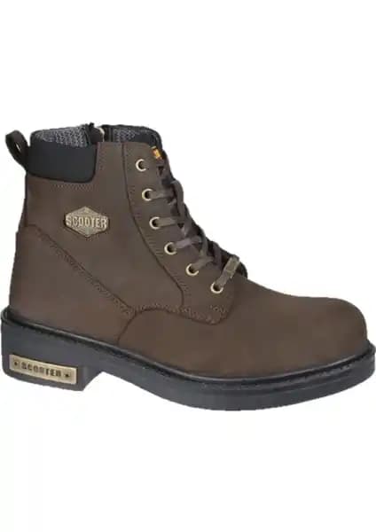 Scooter M5121 Astana Unisex Günlük Deri Bot: Şık ve Dayanıklı Kış Ayakkabısı