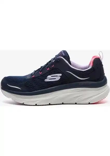 Skechers DLux Walker Kadın Lacivert Sneaker: Konfor ve Şıklığın Modern Buluşması
