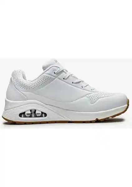 Skechers Uno Stand On Air Kadın Beyaz Sneakers Günlük Rahatlık ve Şıklık Sunar
