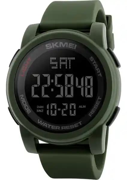Skmei 1258 Dijital Su Geçirmez Erkek Spor Saati Dayanıklılık ve Çok Fonksiyonluluk