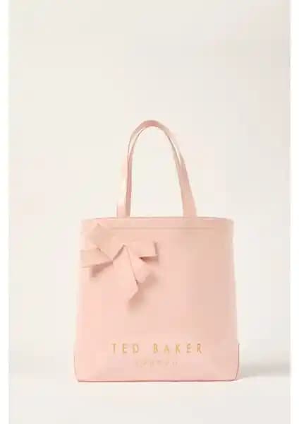 Ted Baker Ikonik Fiyonklu ve Altın Baskılı Kadın Çanta Şıklık ve Fonksiyonellik Bir Arada
