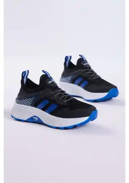Tonny Black Siyah Sax Çocuk Unisex Spor Ayakkabısı Rahat ve Şık Tasarım