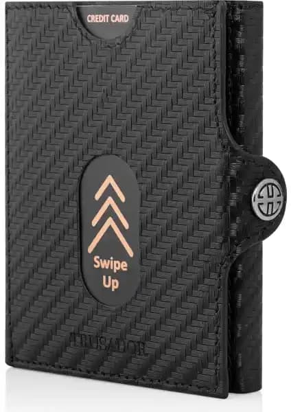 Trusador Valencia Carbon Kartlık: Şık ve Güvenli Deri Cüzdan Özellikleri