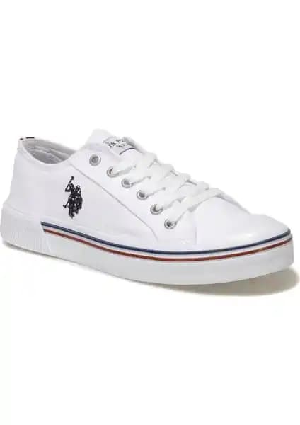 U.S. Polo Assn. Penelope Beyaz Kadın Havuz Taban Sneaker: Şıklık ve Rahatlığın Birleşimi