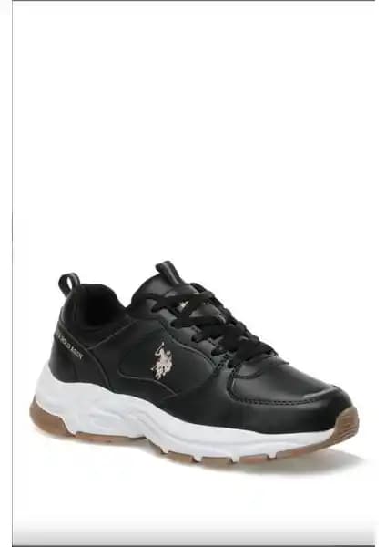 U.S. Polo Assn. Sorley 2pr Siyah Kadın Sneaker: Şıklık ve Konforun Bir Arada Sunulduğu Modern Tasarım