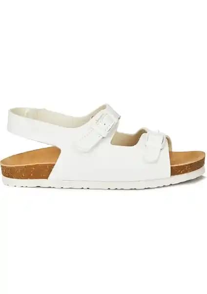 Vicco Last Tokalı Unisex Çocuk Beyaz Sandalet: Şıklık ve Konforu Bir Arada Sunar