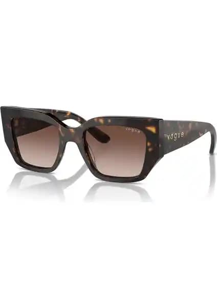 Vogue 5583-S W65613 51-0 Kadın Güneş Gözlüğü Şıklık ve Koruma Sunan Modern Tasarım