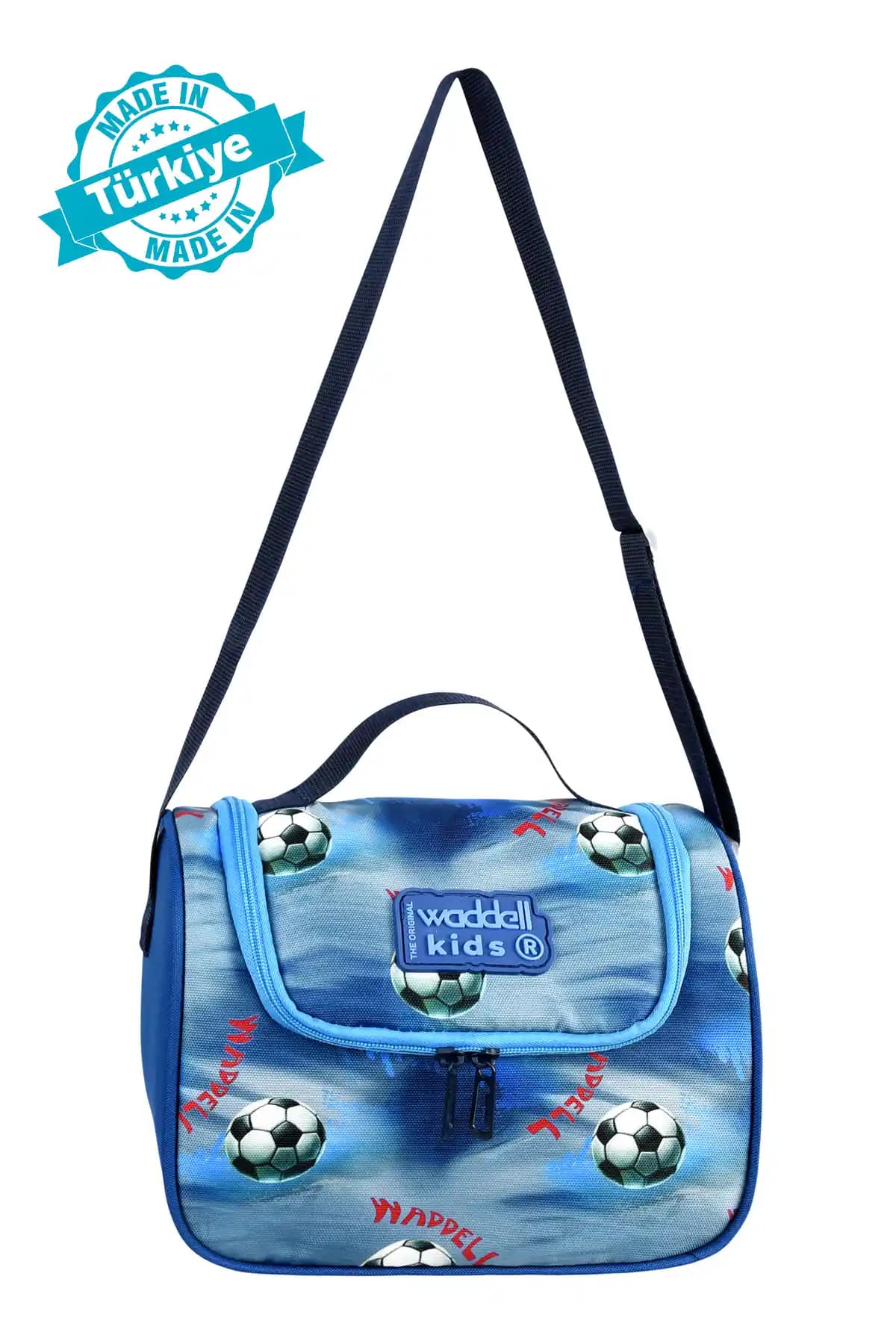 Waddell Lisanslı Dinazor Desenli Termal Beslenme Çantası Çocuklar İçin Fonksiyonel ve Şık