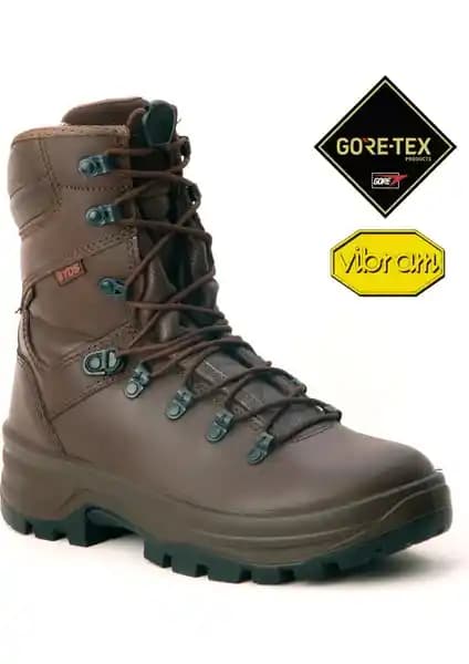 YDS Extreme GTX Deri Kahverengi Asker Botu Dayanıklılık ve Konfor Sunar